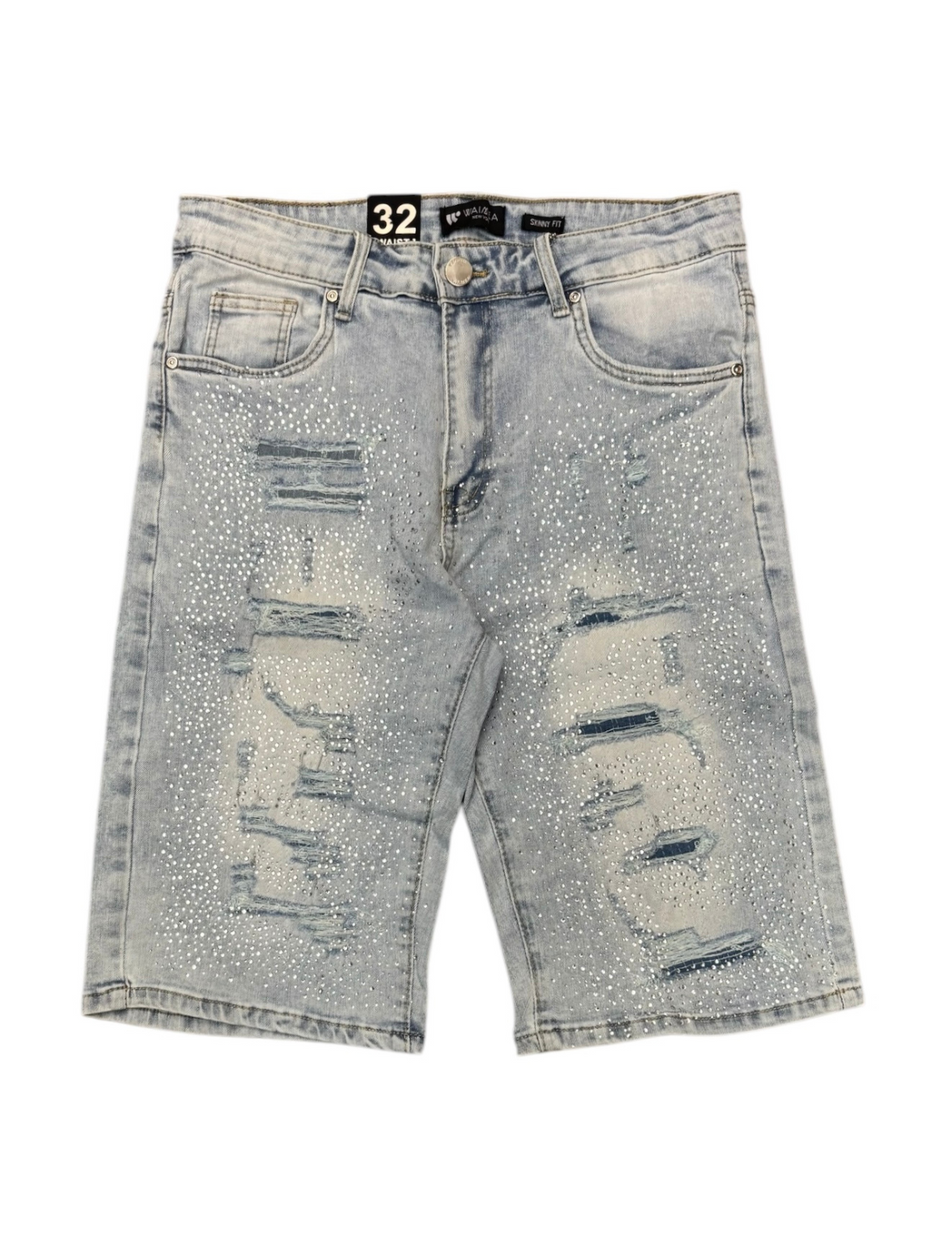 WAIMEA MEN'S Light Blue Wash SHORTS