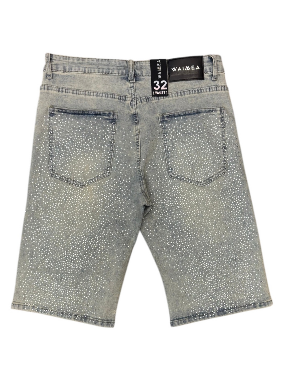 WAIMEA MEN'S Light Blue Wash SHORTS
