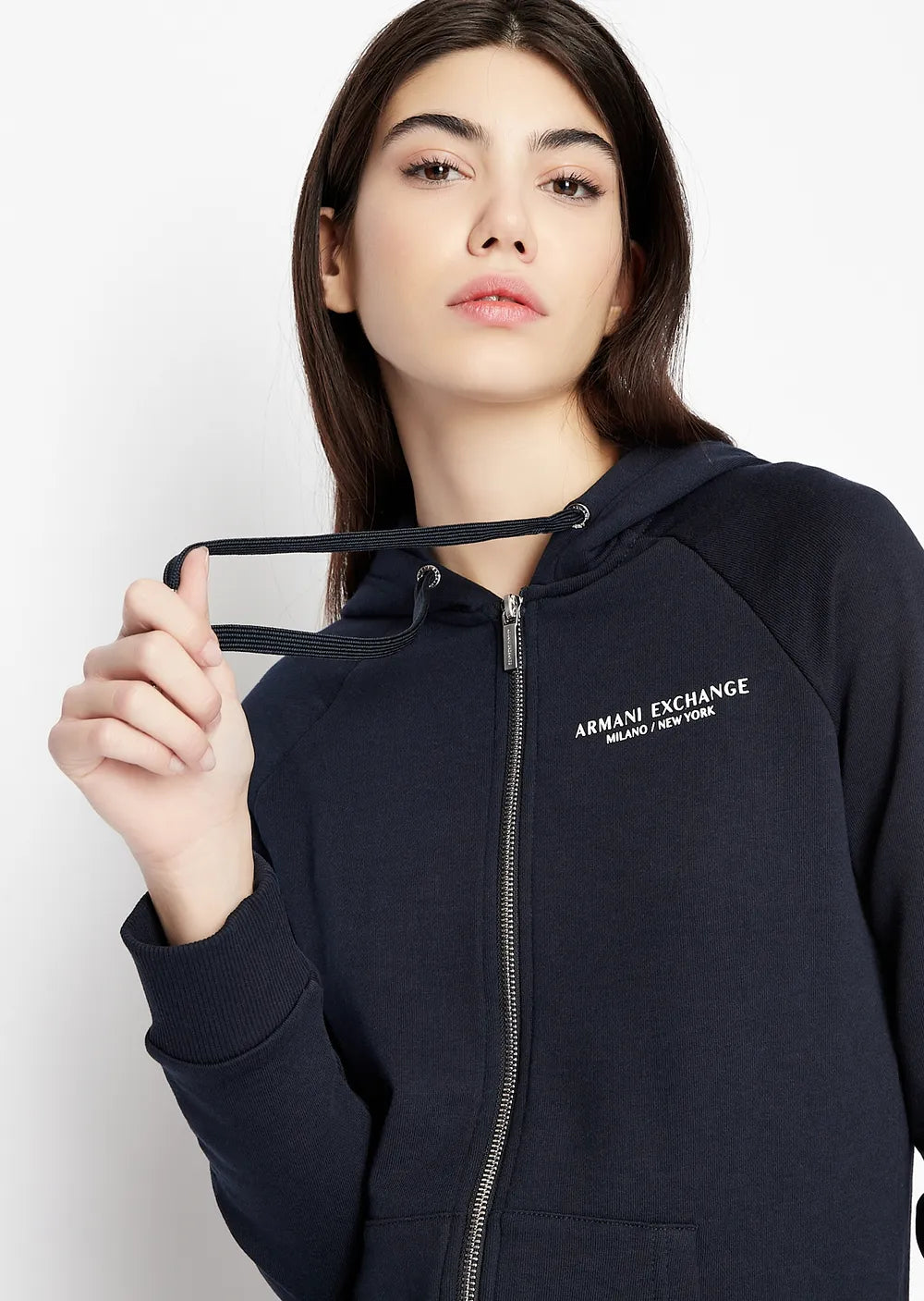 armani exchange Milano New York zip up sweatshirt & Sweatpants set