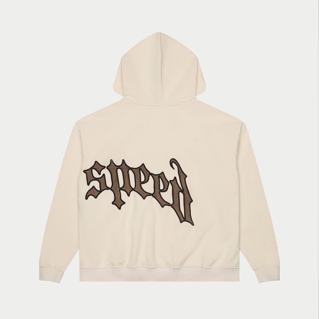 Godspeed OG Logo Hoodie V2 (Creme/Brolive)