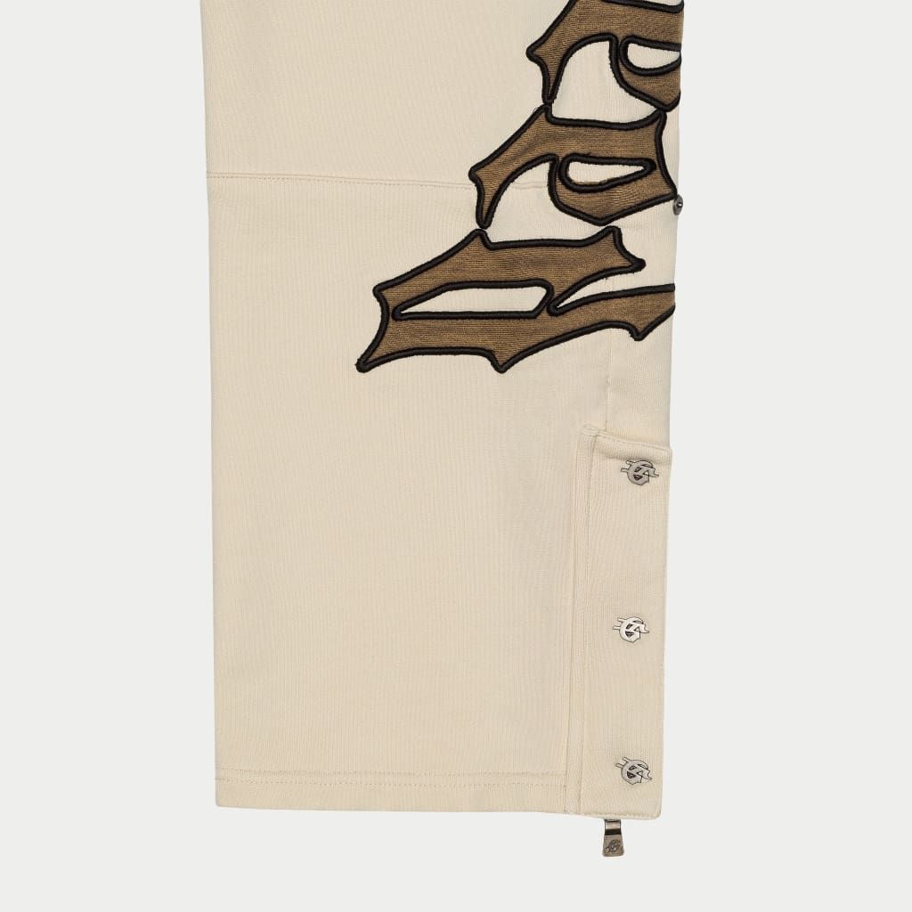 Godspeed OG Logo sweatpants V2 (Creme/Brolive)