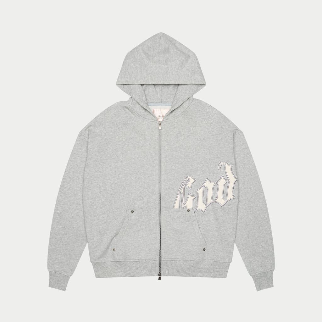 Godspeed OG Logo Hoodie V2 (Heather Grey)