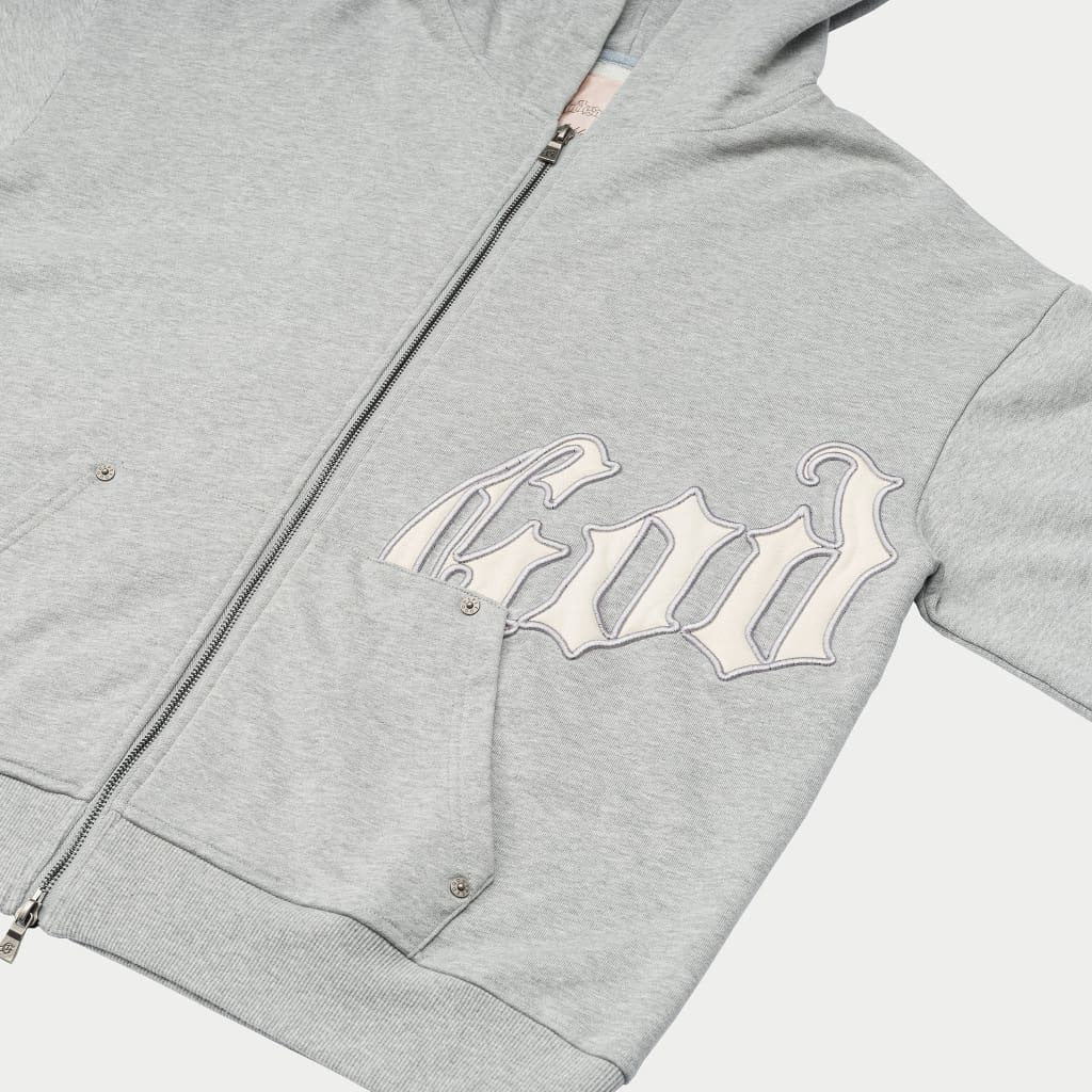 Godspeed OG Logo Hoodie V2 (Heather Grey)
