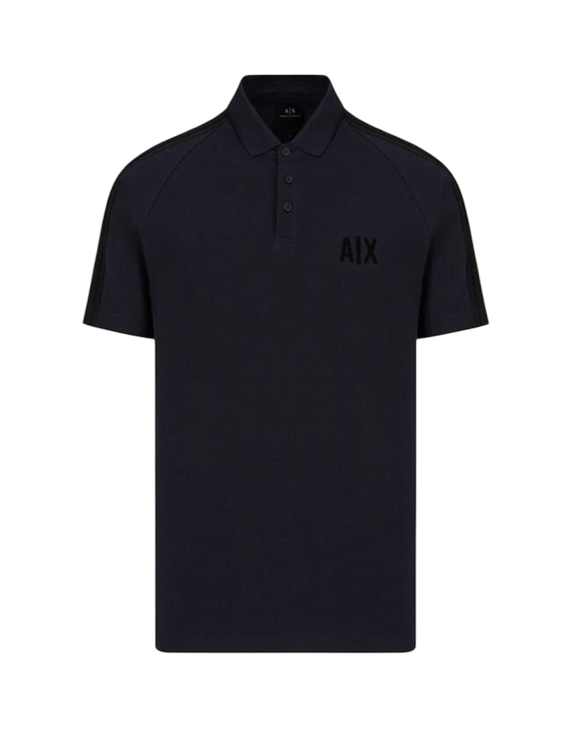 Armani Exchange Black Polo Shirt