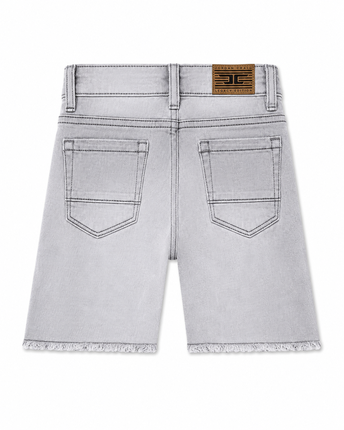 Jordan Craig Grey Jean Shorts Kids