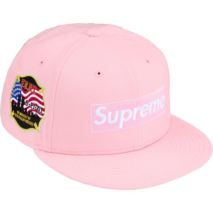 Supreme/FDNY Box Logo New Era® Pink