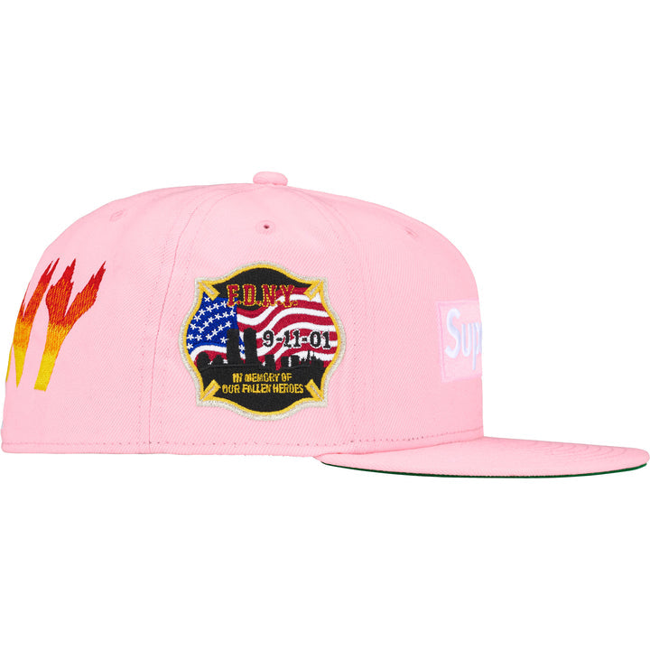 Supreme/FDNY Box Logo New Era® Pink