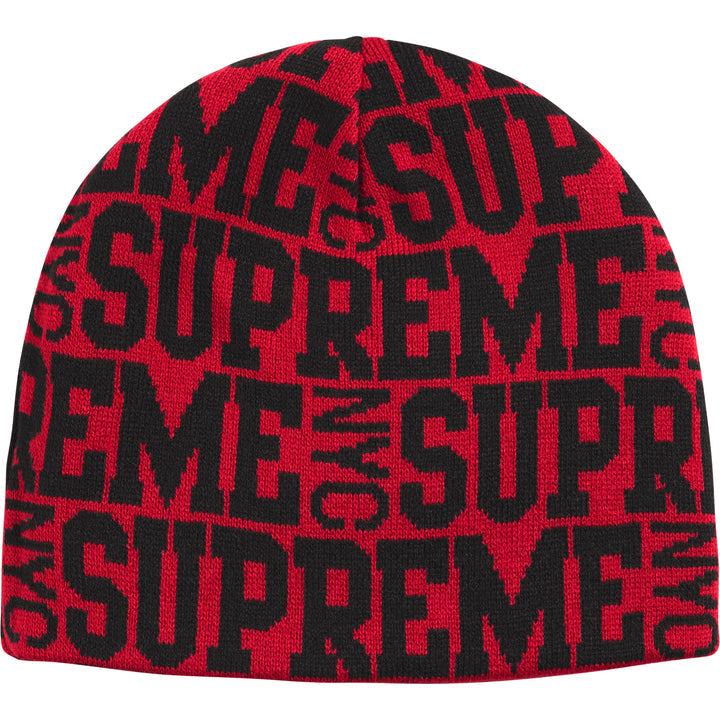 Supreme® Reversible Camo Beanie Red