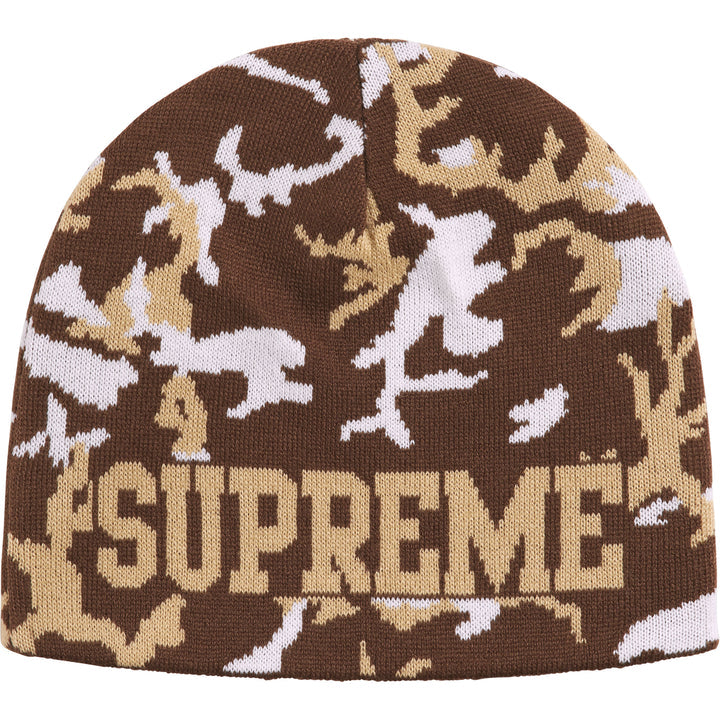 Supreme® Reversible Camo Beanie Brown