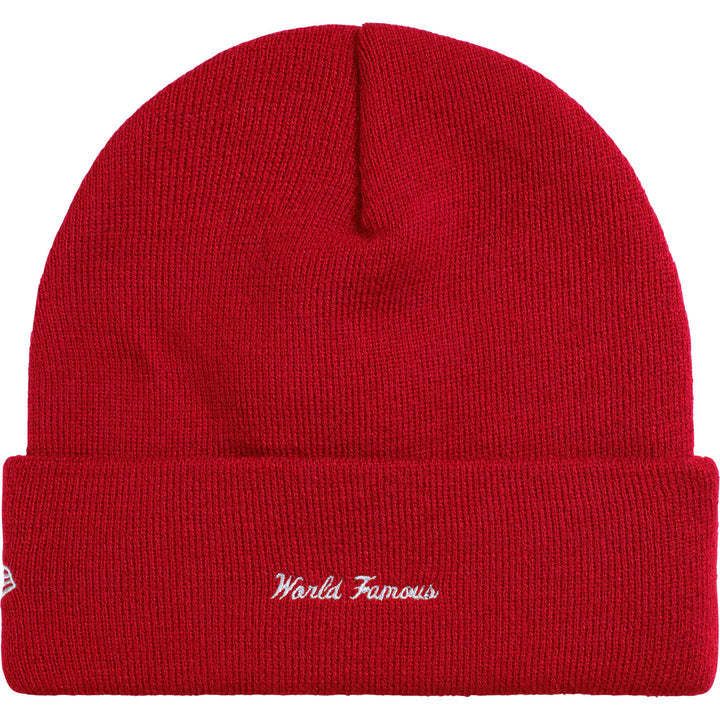 Supreme®  New Era® Action Beanie Red