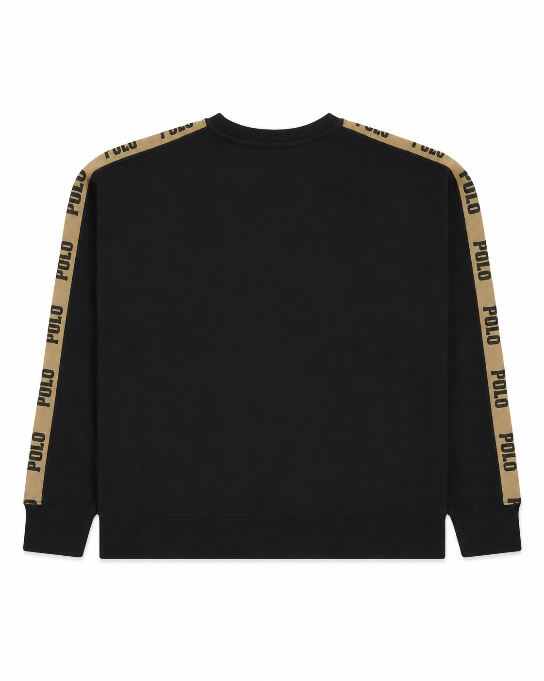 Polo Ralph Lauren Kids Black Logo Tape Crewneck Sweatshirt