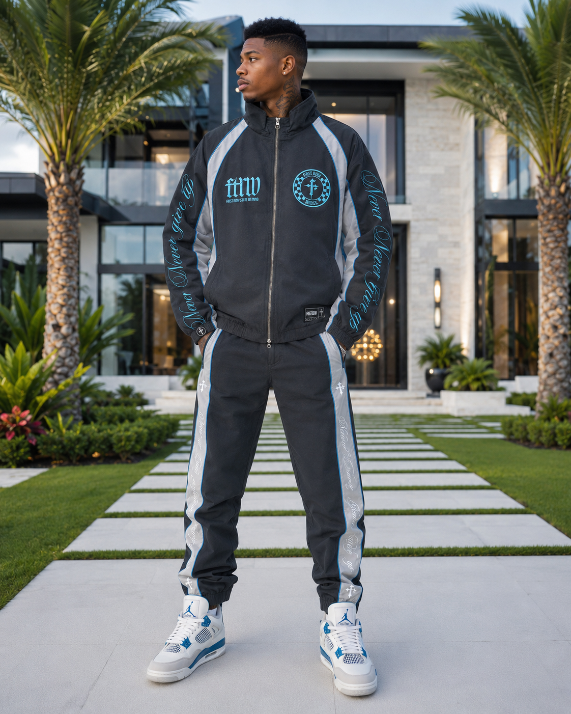 STATE OF MIND TRACK JACKET & PANTS SETS