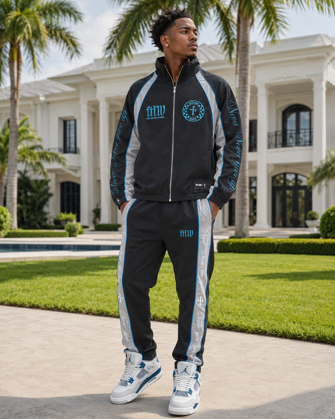 STATE OF MIND TRACK JACKET & PANTS SETS