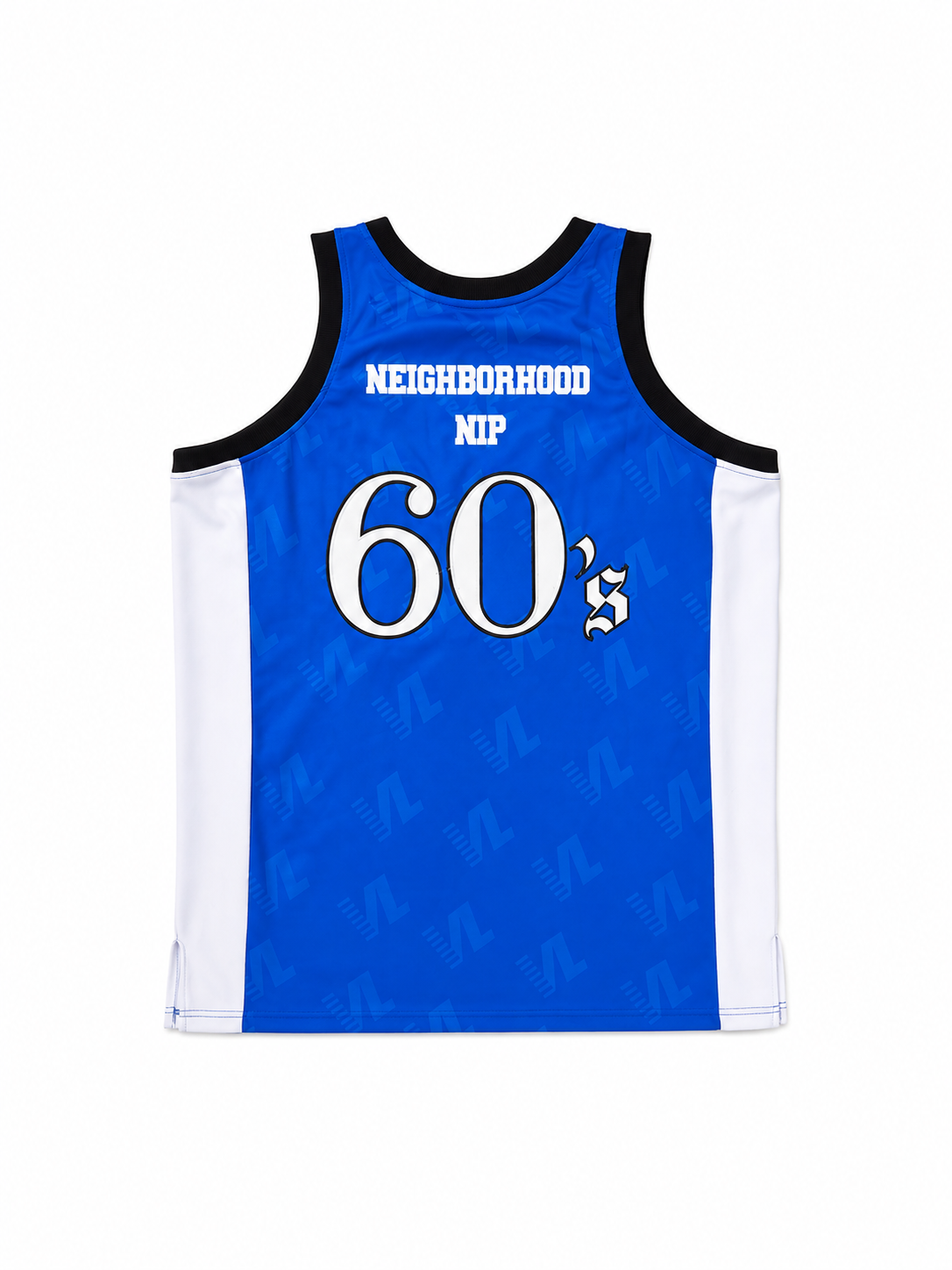Headgear Classics Neighborhood Nip Crenshaw 60 Blue Basketball Jersey
