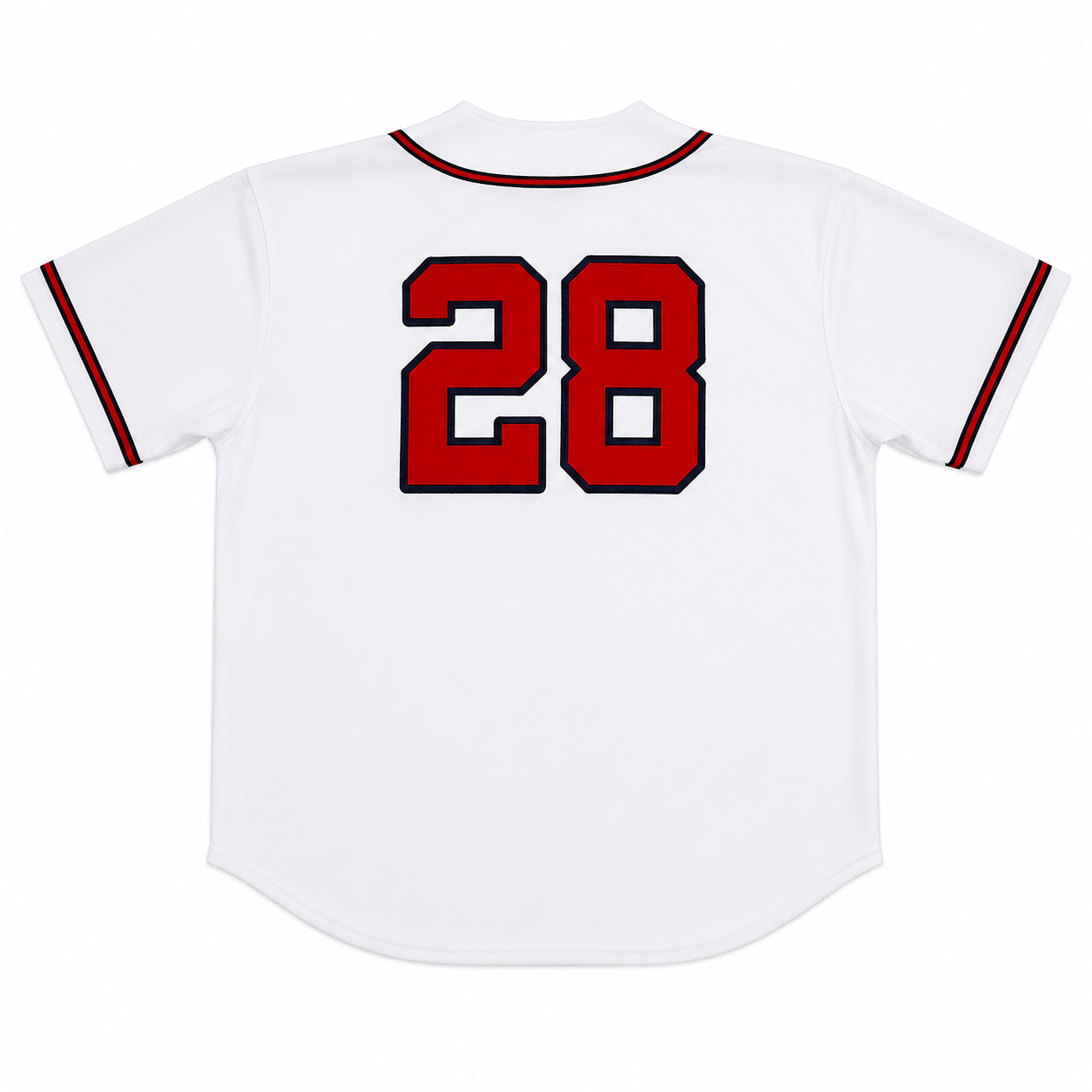 Runtz World Wide Collection 28 White Baseball Jersey