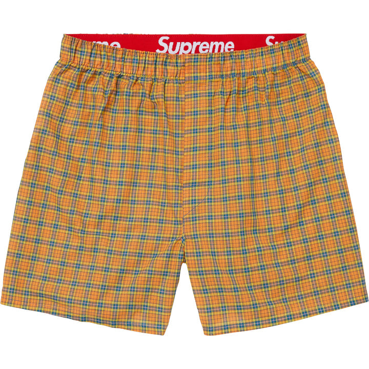 Supreme®/Hanes® Plaid Boxers (4 Pack)