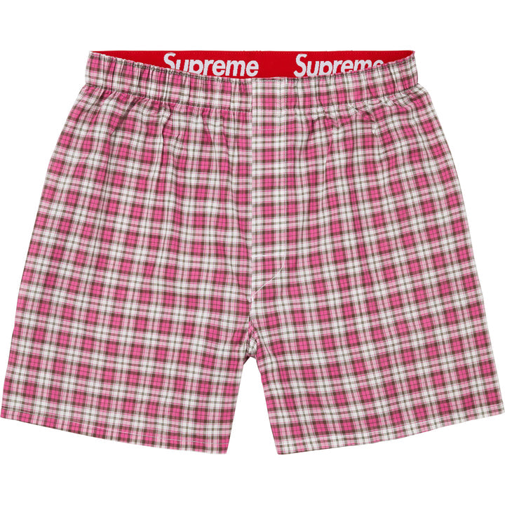 Supreme®/Hanes® Plaid Boxers (4 Pack)