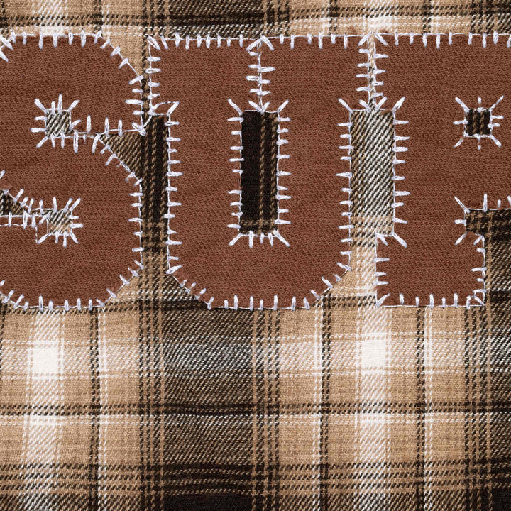 Supreme® Appliqué Hooded Flannel Shirt