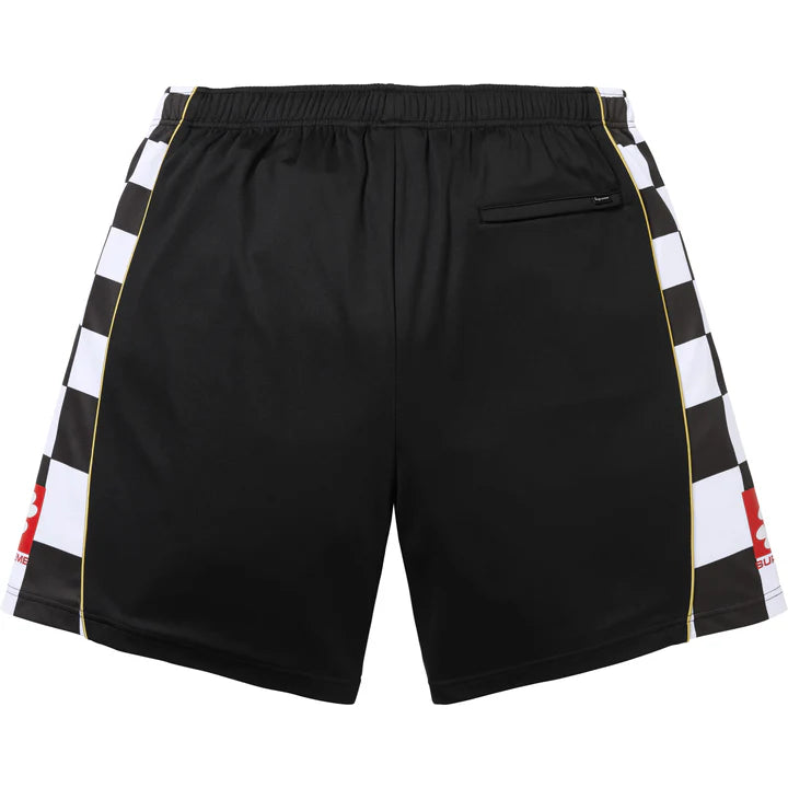 Supreme Checkerboard Soccer Short Black
