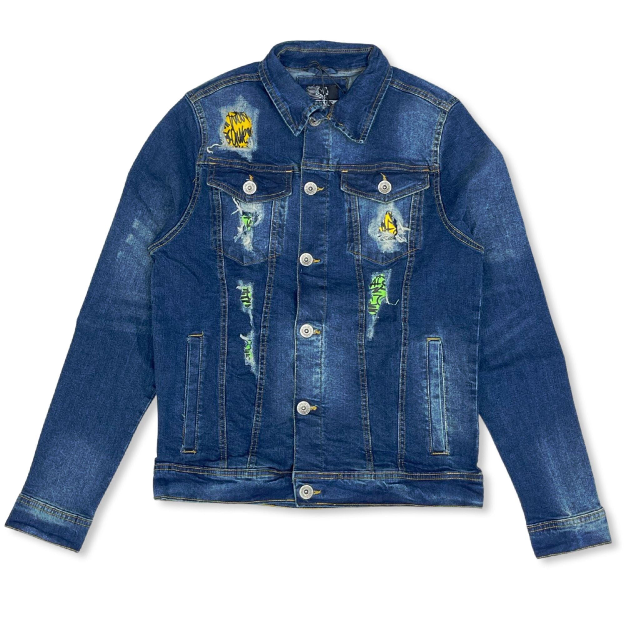black pike blue denim Jean jacket