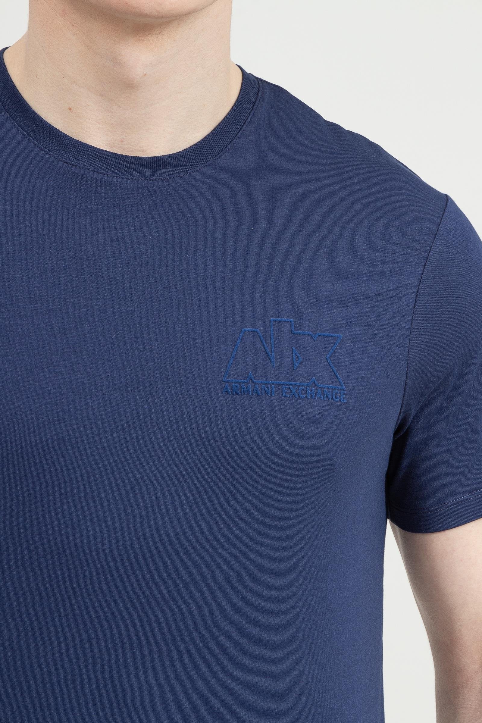 Armani Exchange Blue Tee