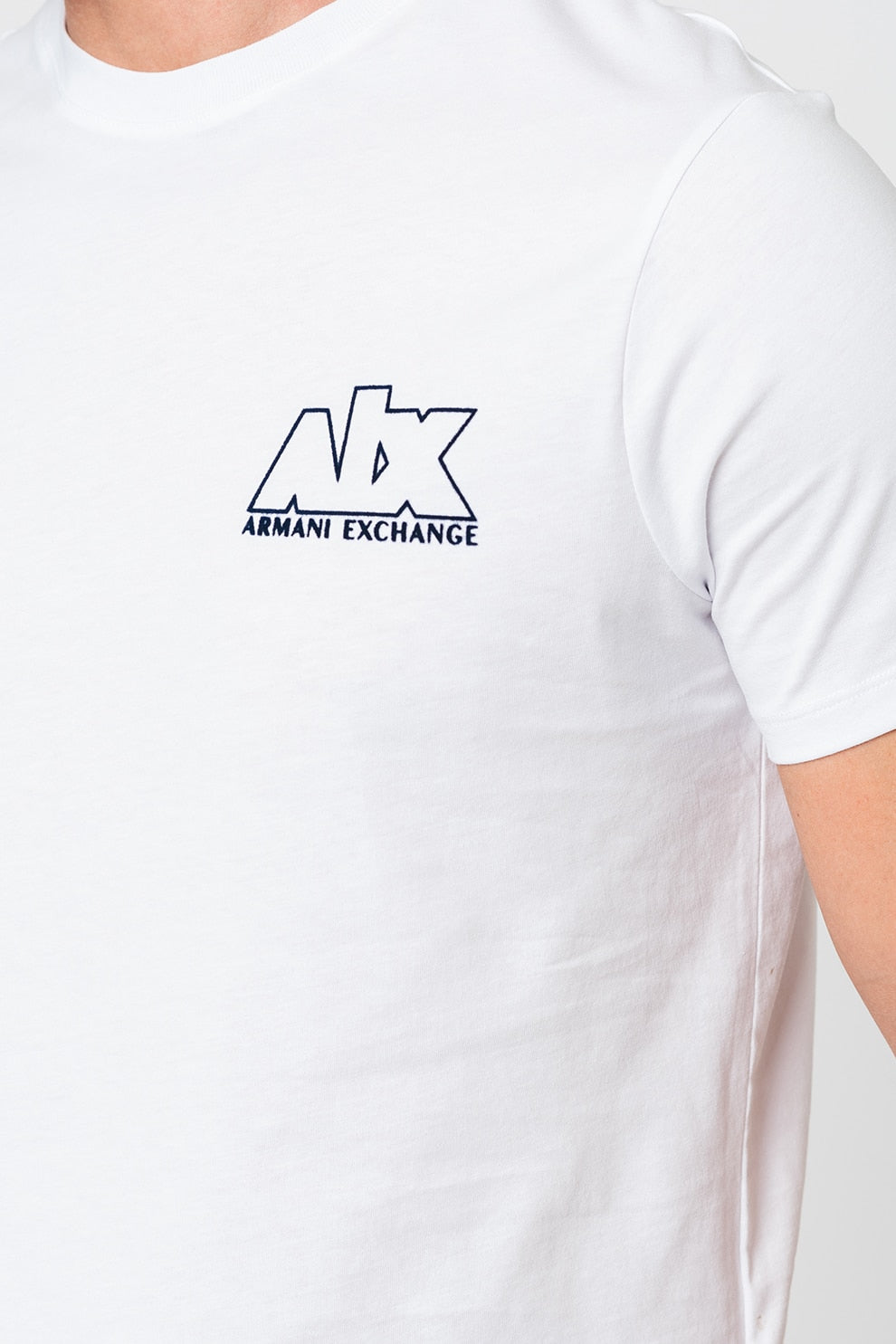 Armani Exchange White T-Shirts