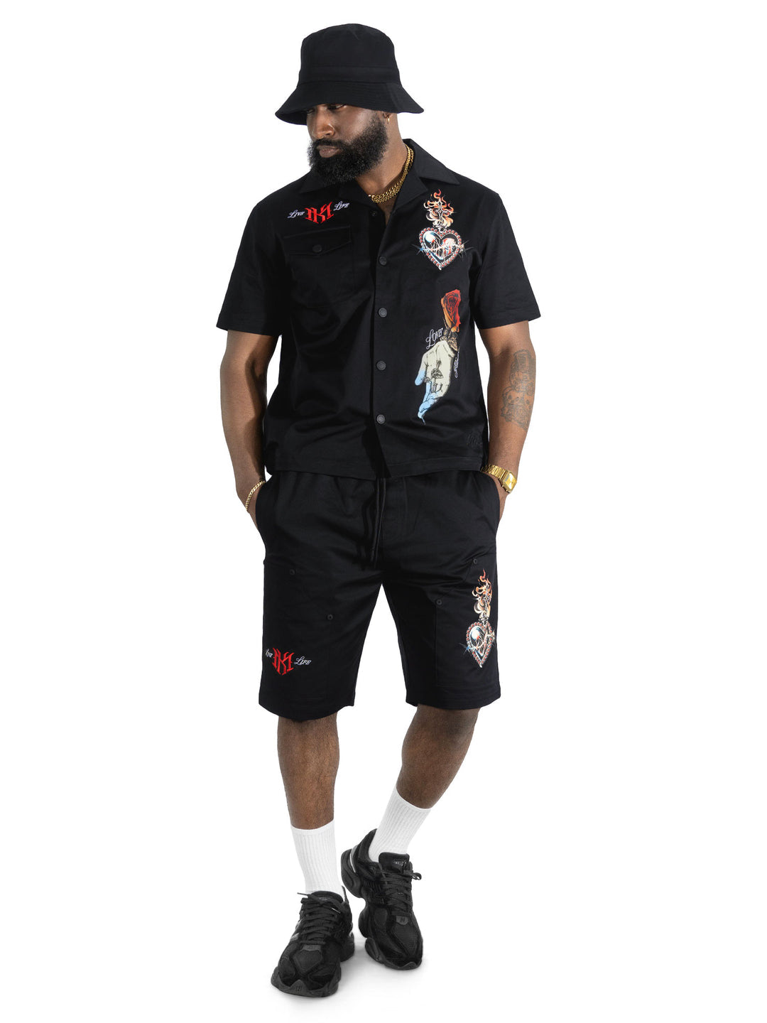 MAKOBI VIVERE TWILL SHORT SET
