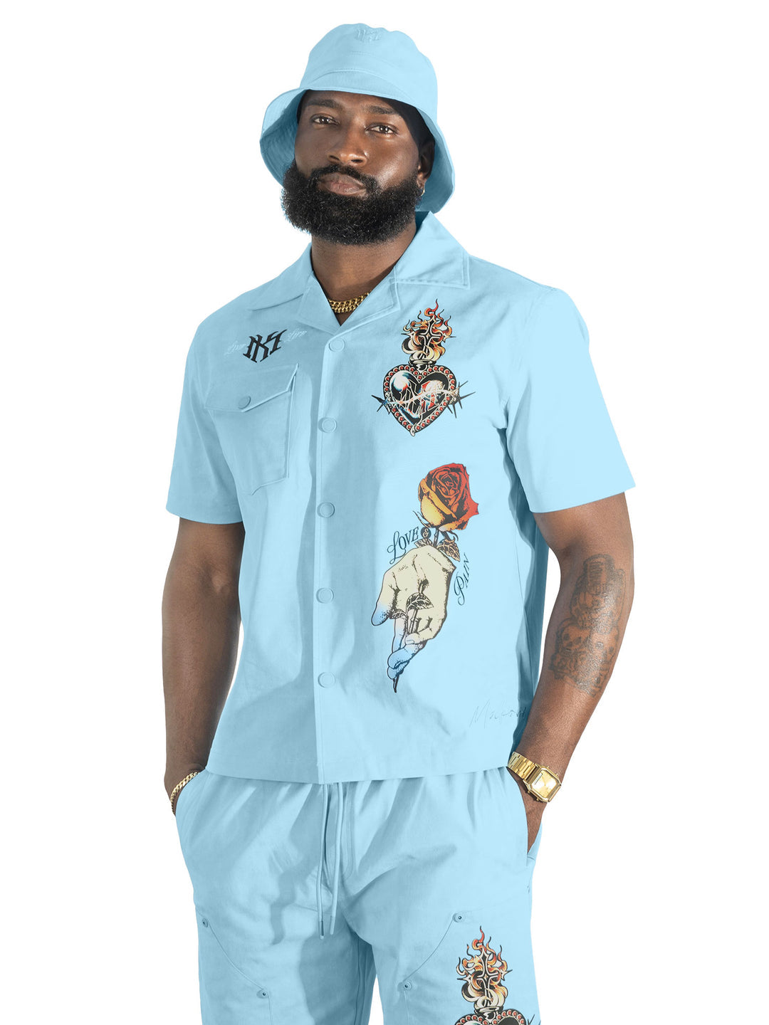 MAKOBI VIVERE TWILL SHORT SET