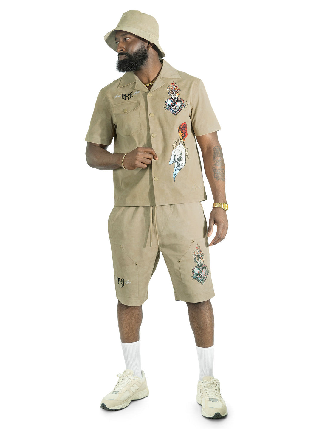 MAKOBI VIVERE TWILL SHORT SET