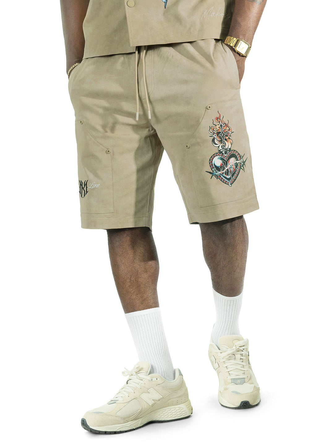 MAKOBI VIVERE TWILL SHORT SET