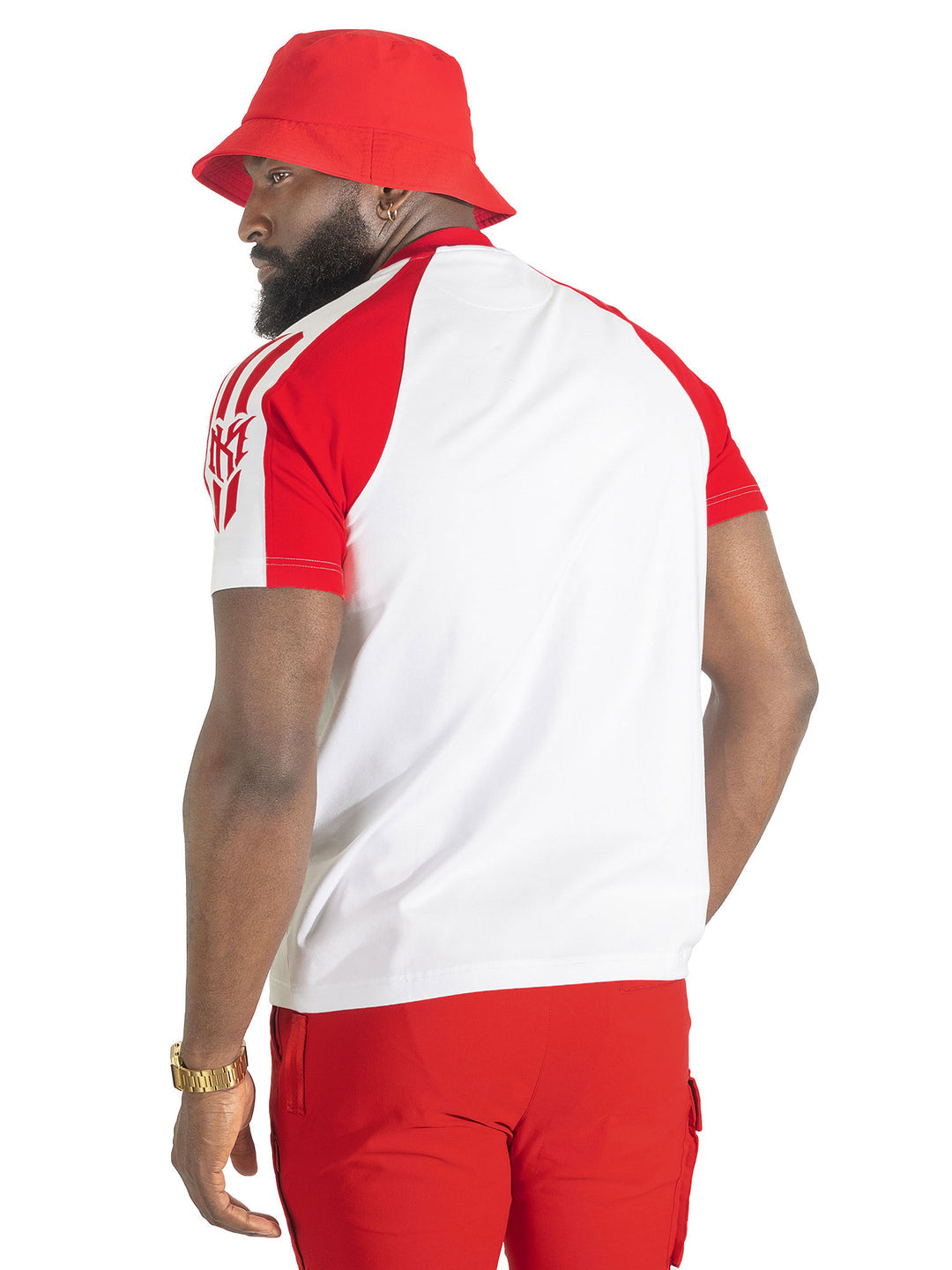 MAKOBI ADORNI REGULAR TEE & NYLON SHORTS Set