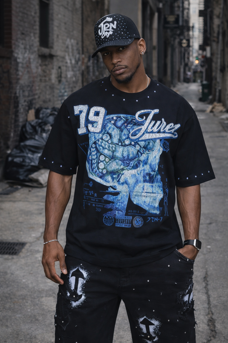 Juren JUREN MINDSET BLACK SHIRT B&T
