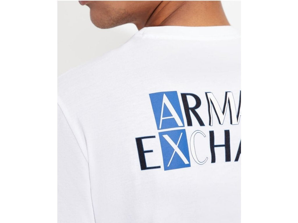 Armani Exchange White T Shirts