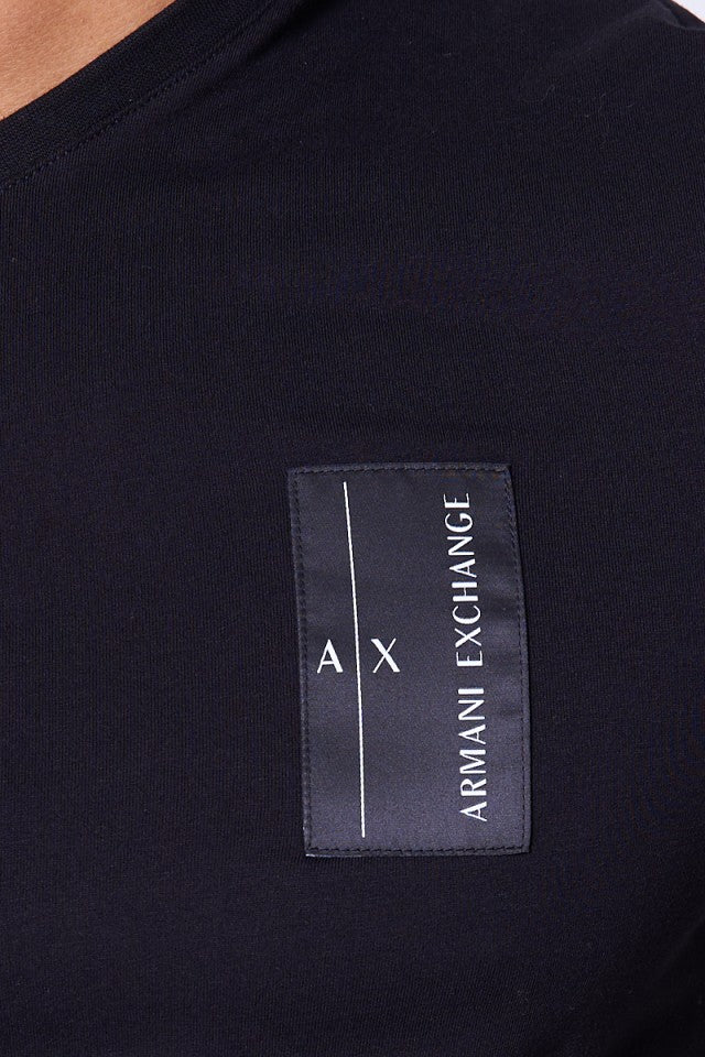 Armani Exchange Black T Shirts
