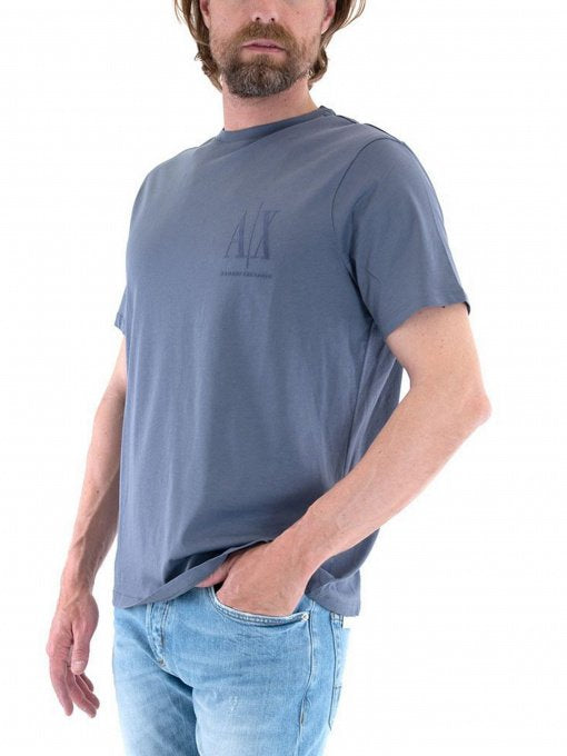 Armani Exchange Powder Blue T-Shirts