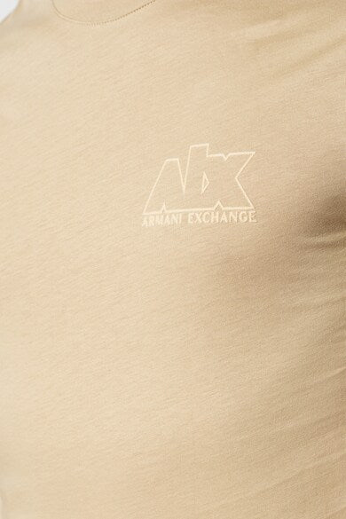 Armani Exchange Khaki T Shirts