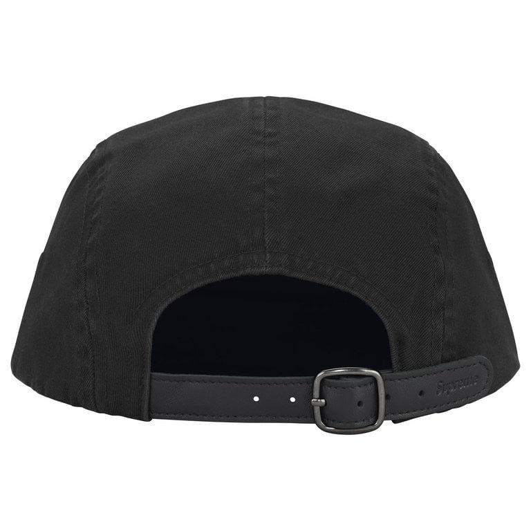 Supreme®  Washed Chino Twill Camp Cap Black