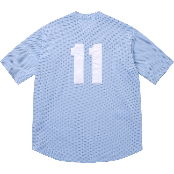 Supreme Shop S Logo Baseball Henley | Premium Apparel Shops