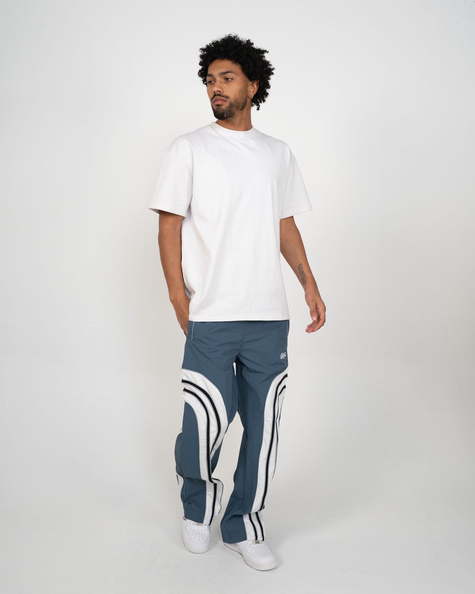 EPTM LUKENS DENIM BLUE TRACK PANTS