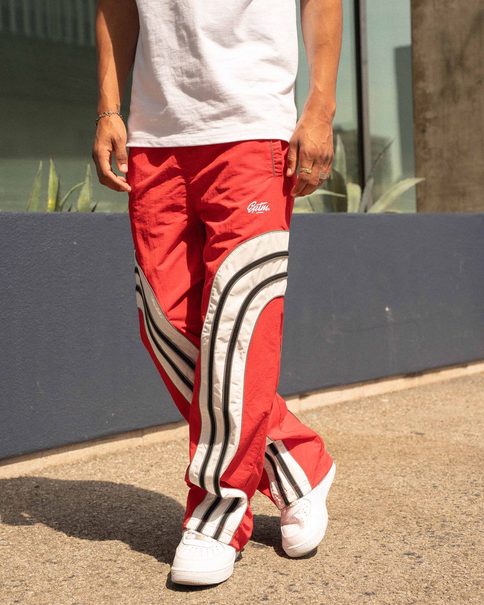 EPTM LUKENS RED TRACK PANTS