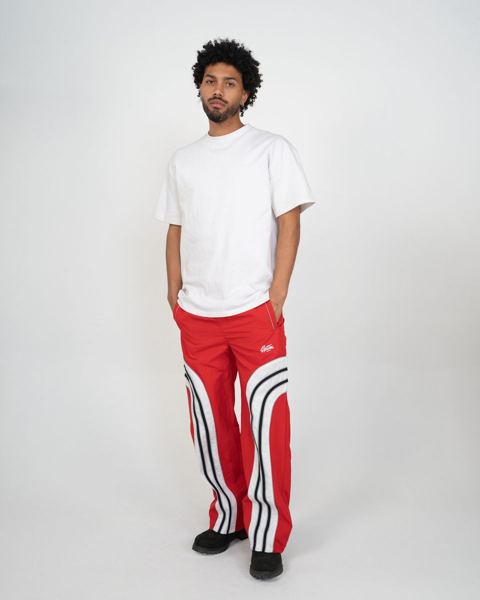 EPTM LUKENS RED TRACK PANTS