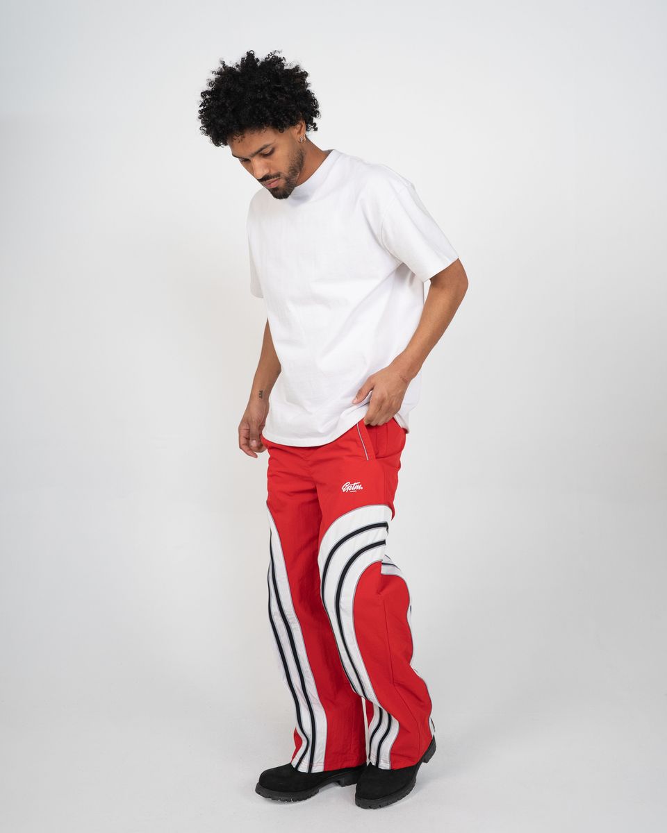 EPTM LUKENS RED TRACK PANTS