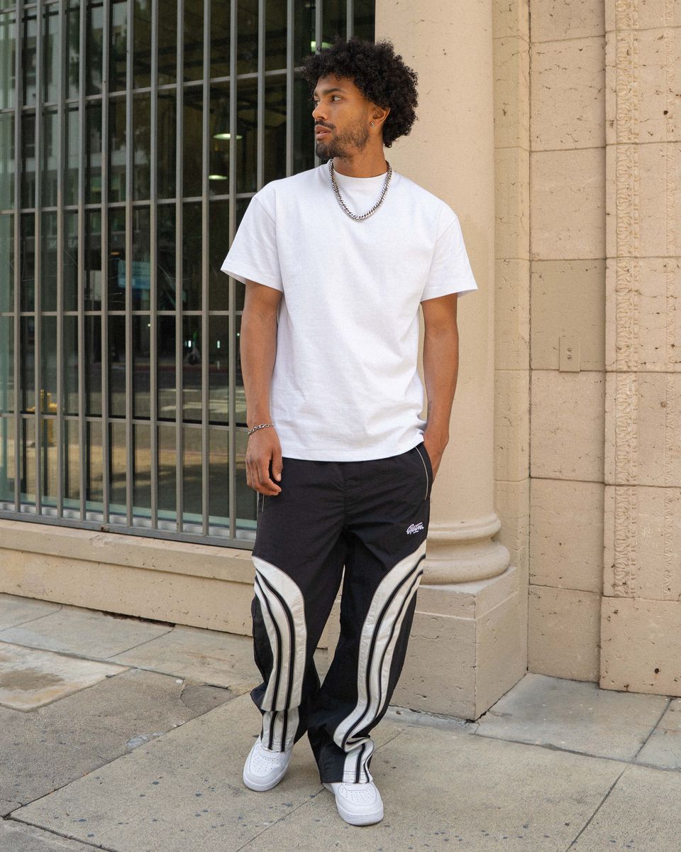 EPTM LUKENS BLACK TRACK PANTS