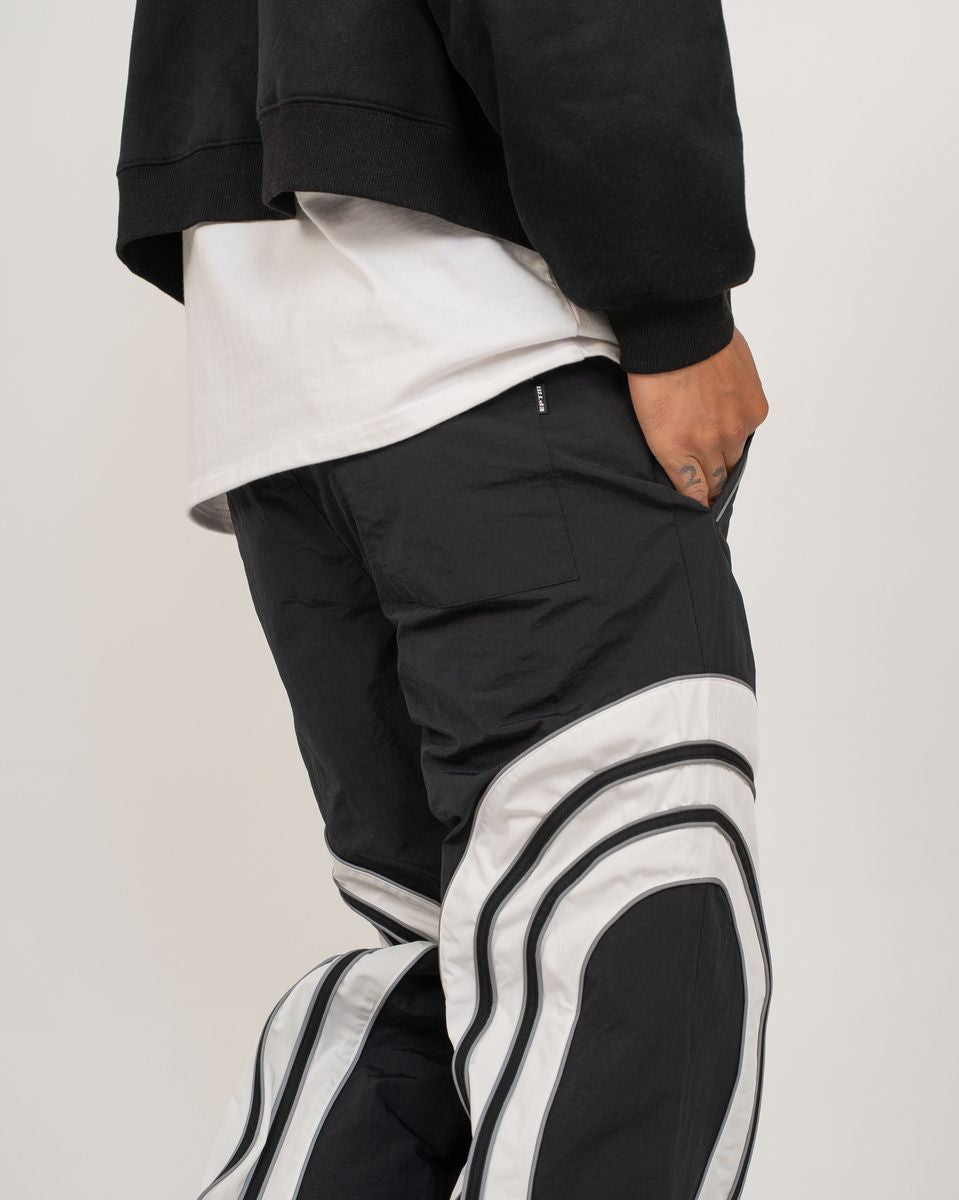 EPTM LUKENS BLACK TRACK PANTS
