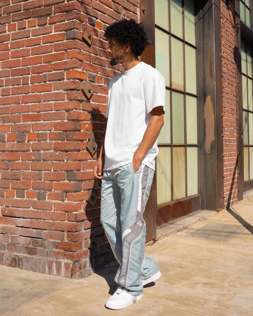 EPTM MAXX DUSTY BLUE TRACK PANTS