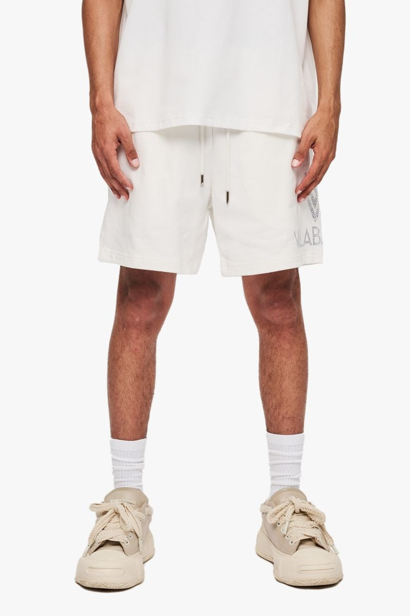 VALABASAS DUNYA FLEECE SHORTS
WHITE
