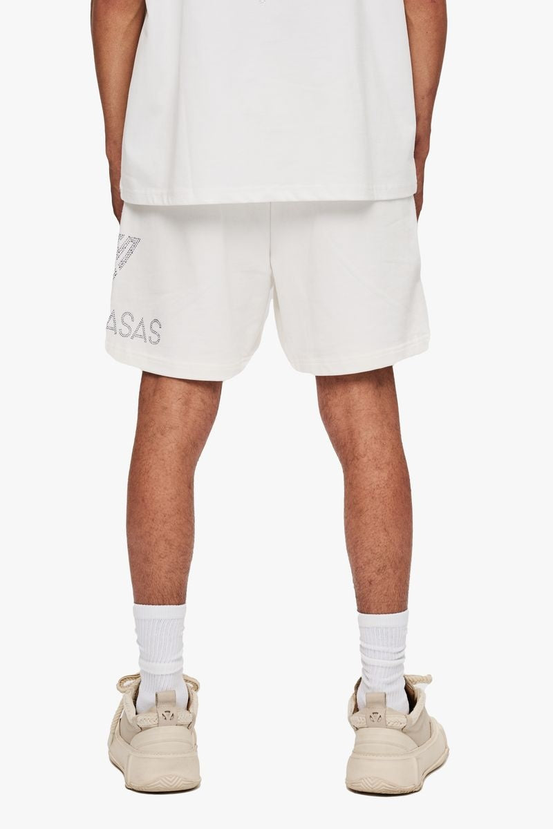 VALABASAS DUNYA FLEECE SHORTS
WHITE