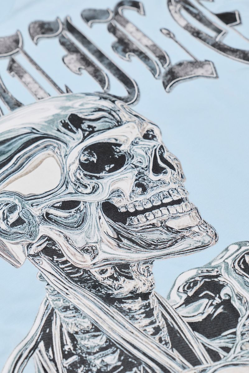 XHostile-Chrome Skeleton Tee