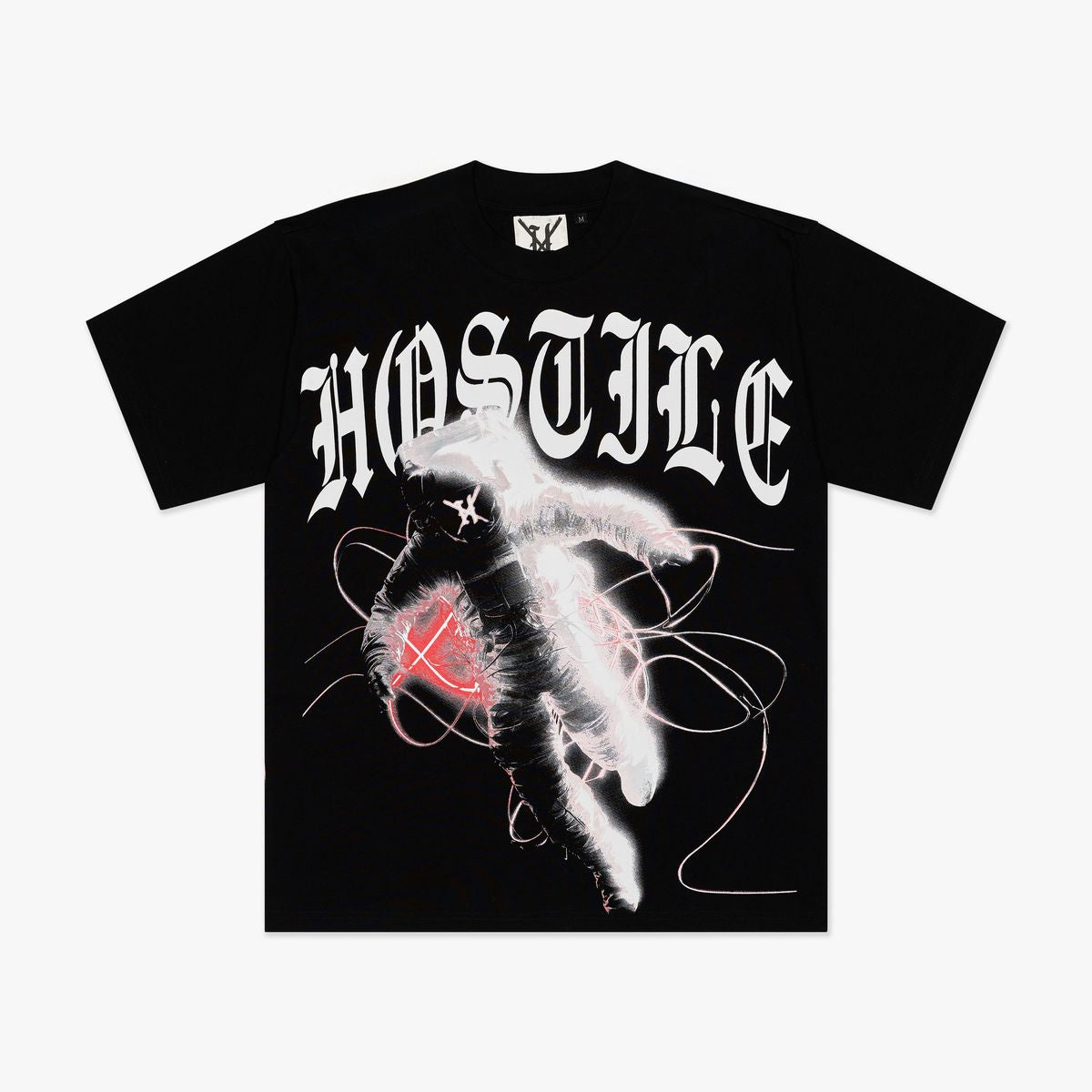 XHostile-Zero Gravity Black Red Tee