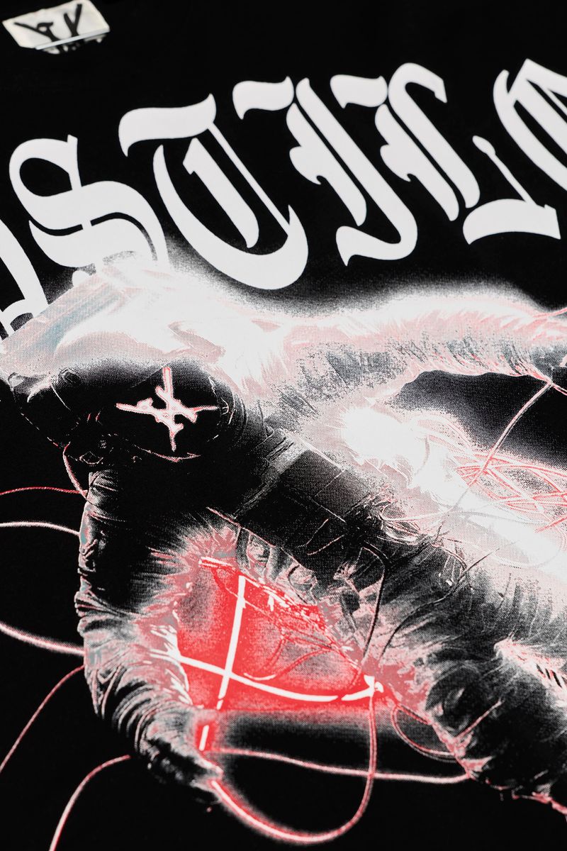 XHostile-Zero Gravity Black Red Tee